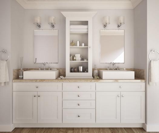 Pre-Assembled Bathroom Vanities - Bathroom Vanities - All Home Cabinetry