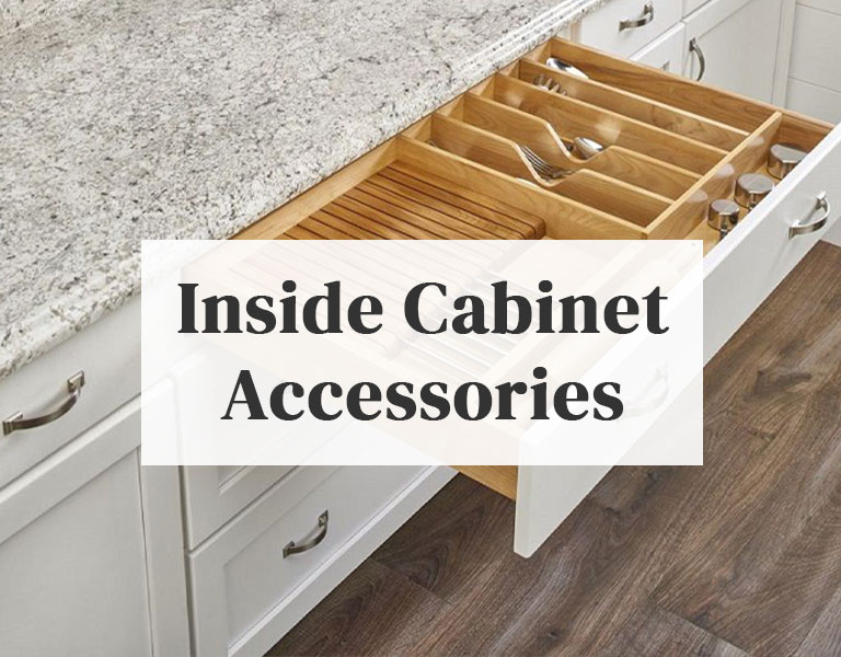 Inside Kitchen Cabinet Accessories - The RTA Store