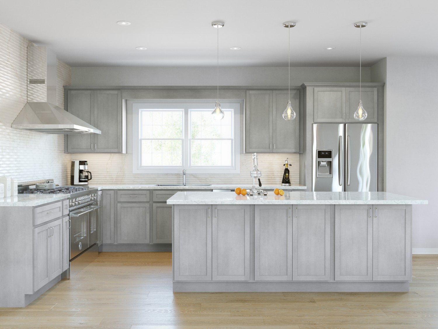 Gainsboro Gray Kitchen Cabinets