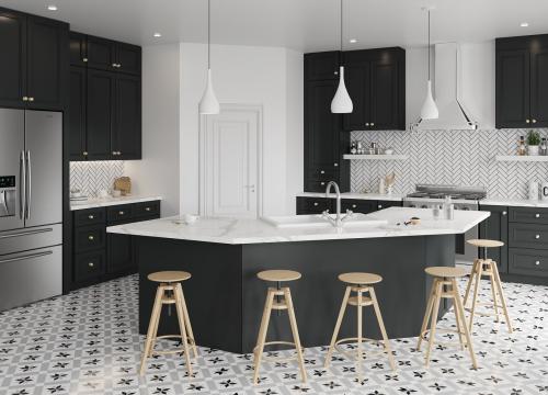 Imperial Black Pre-Assembled Cabinets