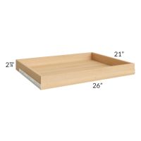 Portland Navy Blue 30" Roll Out Tray with a Dovetailed Drawer Box
