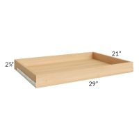 Providence Natural Grey 33" Roll Out Tray with a Dovetailed Drawer Box