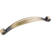 Jeffrey Alexander By Hardware Resource - Lille Collection Pulls - 5.04" Center to Center in Antique Brushed Satin Brass