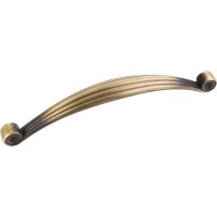 Jeffrey Alexander By Hardware Resource - Lille Collection Pulls - 6.3" Center to Center in Antique Brushed Satin Brass