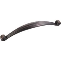 Jeffrey Alexander By Hardware Resource - Lille Collection Pulls - 6.3" Center to Center in Brushed Oil Rubbed Bronze
