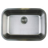Stainless Steel Undermount Sink - Fits 27" Minimum Cabinet Size