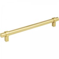 Jeffrey Alexander by Hardware Resources - Key Grande Collection Cabinet Bar Pull - 7.55" Center to Center in Brushed Gold