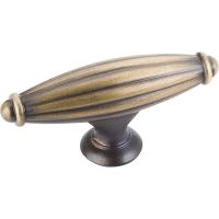 Jeffrey Alexander By Hardware Resource - Glenmore Collection - 2.625" Overall Length in Antique Brushed Satin Brass