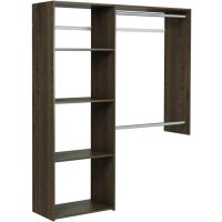 60 Inch Wide Deluxe Hanging Closet System with Shelves