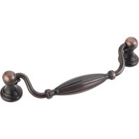 Jeffrey Alexander By Hardware Resource - Glenmore Collection Pulls - 5.04" Center to Center in Brushed Oil Rubbed Bronze