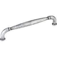 Jeffrey Alexander By Hardware Resource - Chesapeake Collection Pulls - 5.04" Center to Center in Distressed Antique Silver