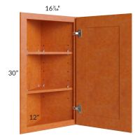 Regency Spiced Glaze 12x30 Angle Wall Cabinet