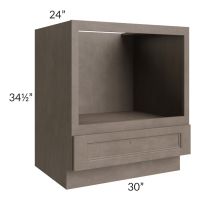 Providence Natural Grey 30" Microwave Base Cabinet