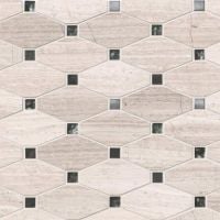 Bayview Elongated Octagon 10mm Mosaic Tile 