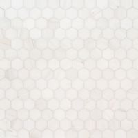 Bianco Dolomite 2" Hexagon Tile
