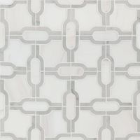 Bianco Gridwork Polished Tile