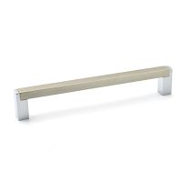 Expression Collection By Richelieu - 6.81" Center to Center in Brushed Nickel & Chrome
