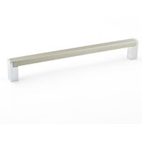 Expression Collection By Richelieu - 8.06" Center to Center in Brushed Nickel & Chrome