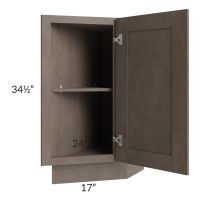 Providence Natural Grey 12" Base Transitional Cabinet (Right)