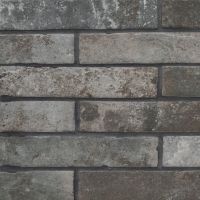 Brickstone Charcoal Brick 2 x 10 Wall Tile
