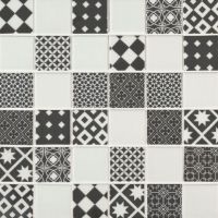 Checkorama 2" x 2" x 4mm Mosaic Tile Sample