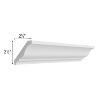 Belfast White Small Crown Molding