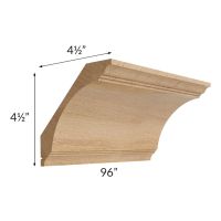 Midtown Timber Shaker Large Cove Crown Molding