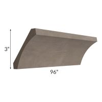 Providence Natural Grey Cove Crown Molding