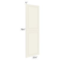 Cambridge Antique White Glaze 24x84 Tall Decorative Door Set