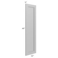 Charlotte Grey Bottom Decorative Door for a Tall Cabinet or Panel