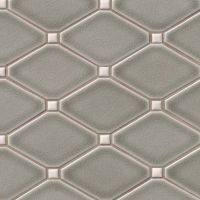 Dove Gray Diamond 8mm Mosaic Tile