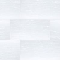 Dymo Stripe White 12" x 36" Glossy Ceramic Tile