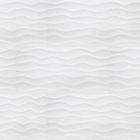 Dymo Wavy White 3D 12" x 24"  Wall Tile