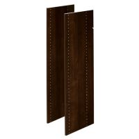 Vertical 48 Inch Panels for Added Closet Organization and Storage Solutions Compatible with Easy Track Closet Systems