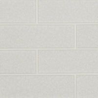 Frosted Icicle Glass Subway Tile