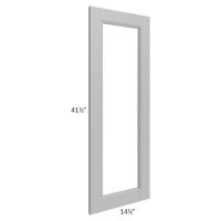 Union Grey 15x42 Clear Glass Door (Cabinet Sold Separately)