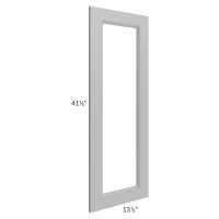 Union Grey Clear Glass Door for a 24x42 Diagonal Corner Wall Cabinet (Cabinet Sold Separately)