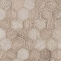 Honey Comb 2" Hexagon Multi Finish Mosaic Tile