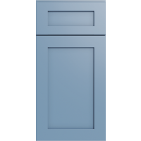 Slate Blue Shaker Sample Door