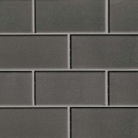 Metallic Gray 3" x 6" Subway Tile
