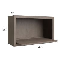 Providence Natural Grey 30x18 Microwave Cabinet