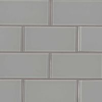 Oyster Gray Tile 3 x 6 x 8mm Subway Tile