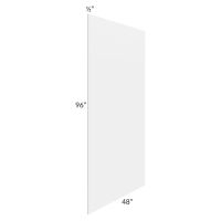 Euro Gloss White 12x71-1/4 Utility Cabinet with 1 Door