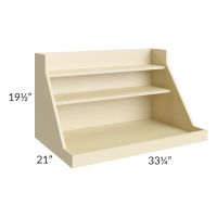 Phoenix Cream Glaze Roll Out Pot and Pan Kit for a 36" Base Cabinet