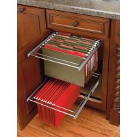 Two-Tier File Drawer System for an 18" Base Cabinet