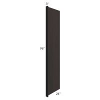 24x96 Refrigerator End Panel with 3" Stile