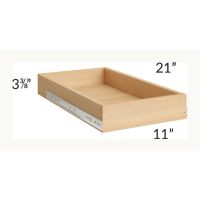 Midtown White Shaker 15" Roll Out Tray