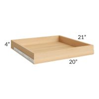 Union White 24" Roll Out Tray