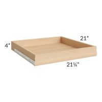 Southport White Shaker 24" Roll Out Tray