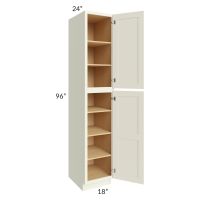 Linen Shaker 18x96x24 Wall Pantry Cabinet